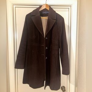 Brown Button-Up Coat